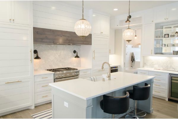 Sparkling clean modern kitchen